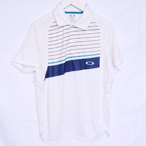 Oakley White Hydrolix Polo TShirt